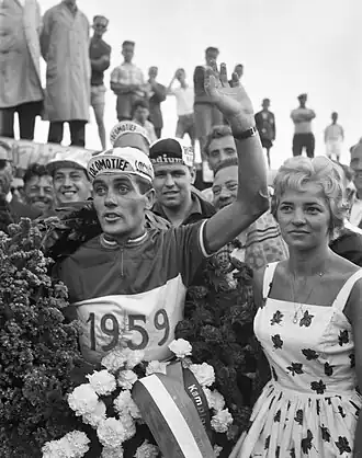 Damen Nederlands kampioen op de weg (1959)