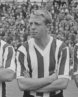 Piet de Groot als speler van Sparta in 1963