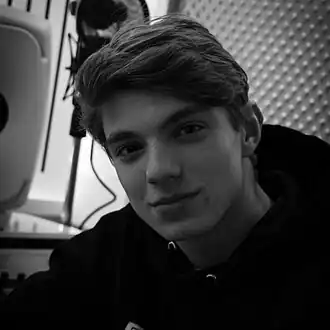 Pieter Gabriel in de studio