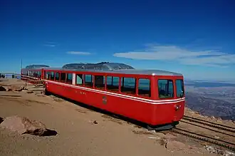 Manitou and Pike's Peak Railway op de kaart