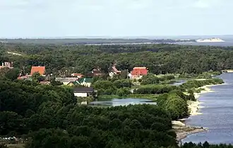 Uitzicht op Morskoje vanaf de Hoogte van Epha