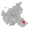 Locatie van Hamburg-Curslack