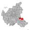 Locatie van Hamburg-Lohbrügge