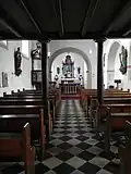 Interieur van deze kerk
