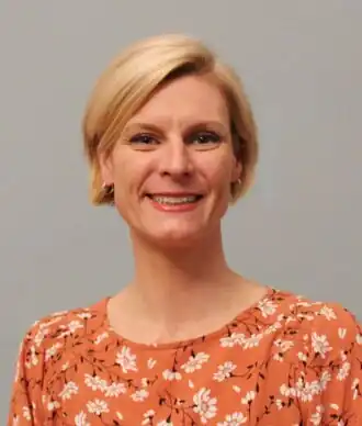 Pippa Hackett in november 2019