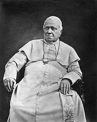 Pius IX gefotografeerd in mei 1875