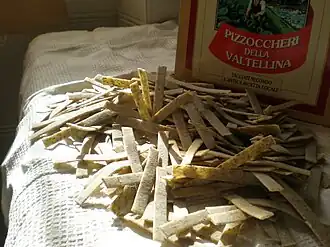 Gedroogde pizzoccheri