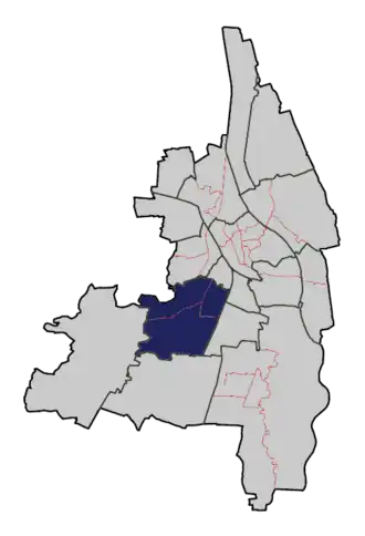 Kaart van Göggingen