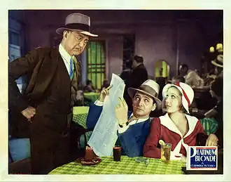 Advertentie voor Platinum Blonde