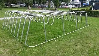 Played Rack, installatie door Maze de Boer, locatie: Van Eesteren Museum