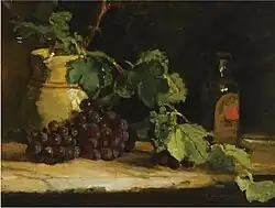 Stilleven met druiven