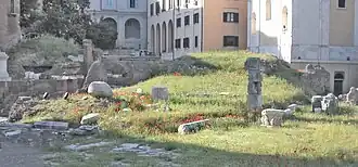 Restanten van de Tempel van Bellona