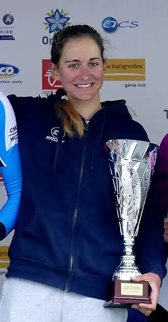 Katia Ragusa won de GP de Chambéry in 2019