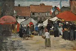 Op de markt, Frankrijk