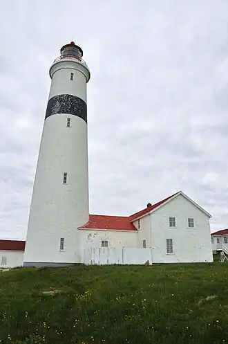 De vuurtoren van Point Amour