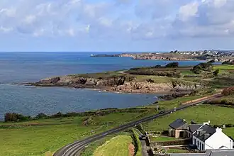 Uitzicht vanaf de top van de vuurtoren