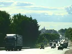 E22 in de Russische stad Pokrov (oblast Vladimir)