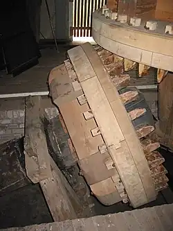 Onderbonkelaar met vijzelwiel