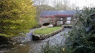 De Erve bij de Pont Neuf van Sainte-Suzanne