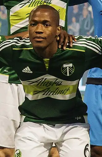 Nagbe in 2015 als speler van Portland Timbers