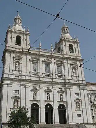 Westgevel van de kloosterkerk