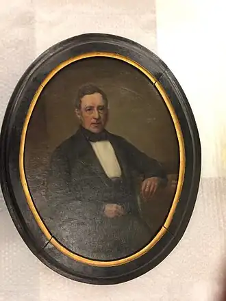 Portret van Cornelis Bergsma.