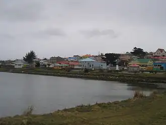 Uitzicht op Porvenir