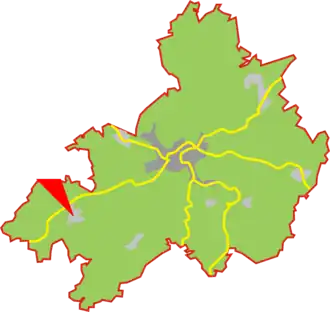 Kaart van Wipperfeld