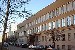 Poštová 20:Gebouw der Posterijen.