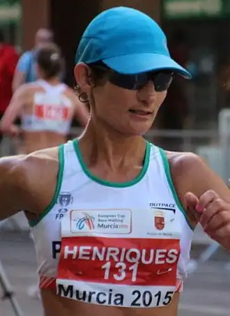 Inês Henriques in 2015.