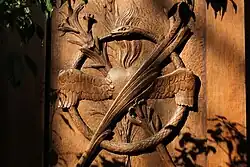 Houtsnijwerk preekstoel Oosterkerk