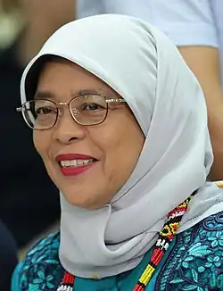 Halimah Yacob in 2019
