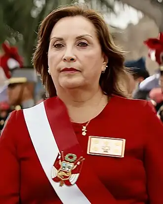 Dina Boluarte in 2024