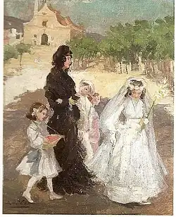Eerste communie, c. 1909 - 1918
