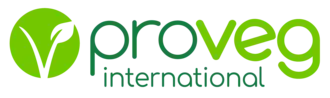 Logo van de koepel ProVeg International; ProVeg Nederland heeft geen eigen logo.