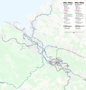 Metronetwerk van Bilbao