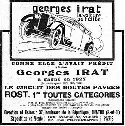 advertentie Le Figaro, 23-03-1923