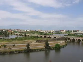 De Guadiana bij Mérida