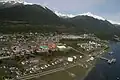 Puerto Williams vanuit de lucht