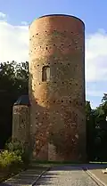 De 15e-eeuwse Pulverturm (kruittoren)
