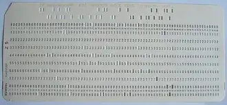 ponskaart voor COBOL