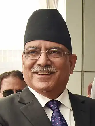 Prachanda in 2016