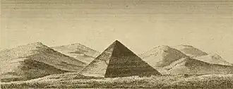 piramide van Athribis, Description de l’Égypte (1822)