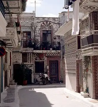 Straatje in Pyrgos