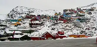 Zicht op Qaqortoq (2005)
