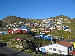 Zicht op Qaqortoq (2008)