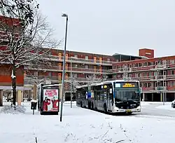 Bushale Wibenaheerd: Qbuzz bus 3422 als Qlink lijn 4 van het type Mercedes-Benz Citaro G.