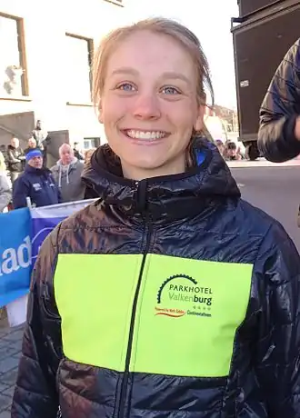 Buurman bij de start van Le Samyn des Dames 2016