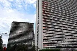 Appartementsgebouwen Jette: Mistral, Magnolia en Les Mouettes