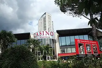 het casino waar het museum gevestigd is